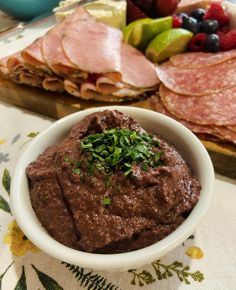 Black Garlic & Olive Tapenade