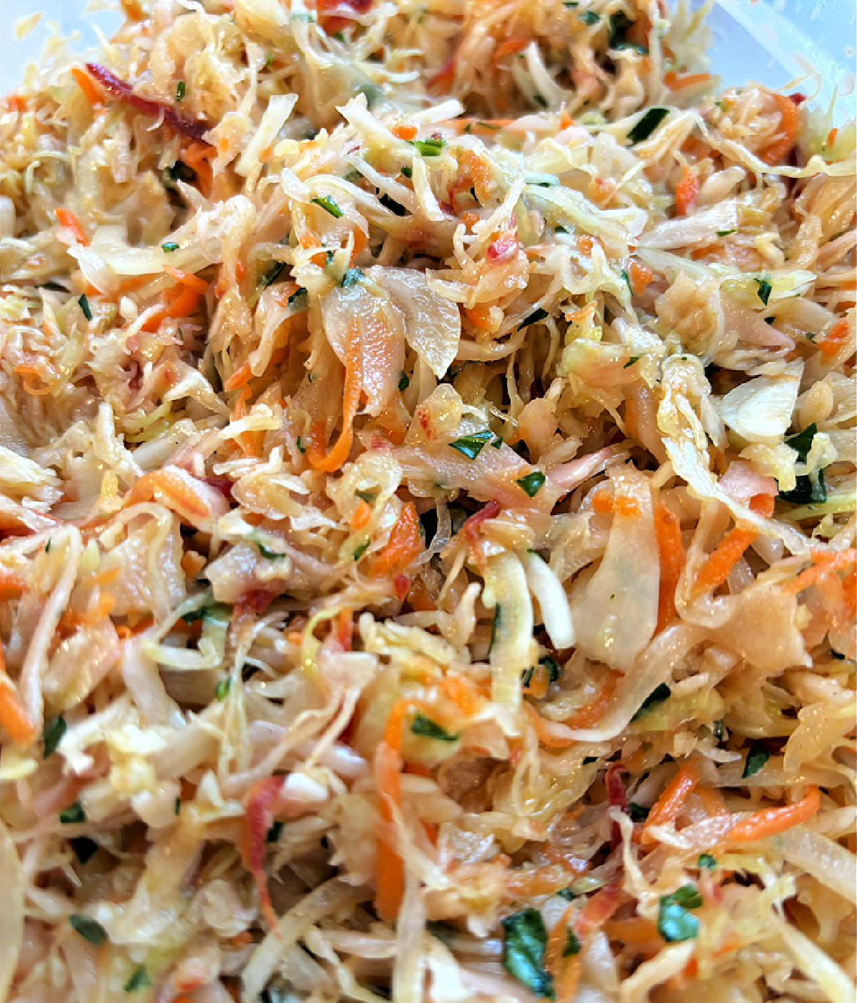 Garlicky Coleslaw