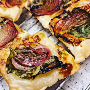 onions tarts