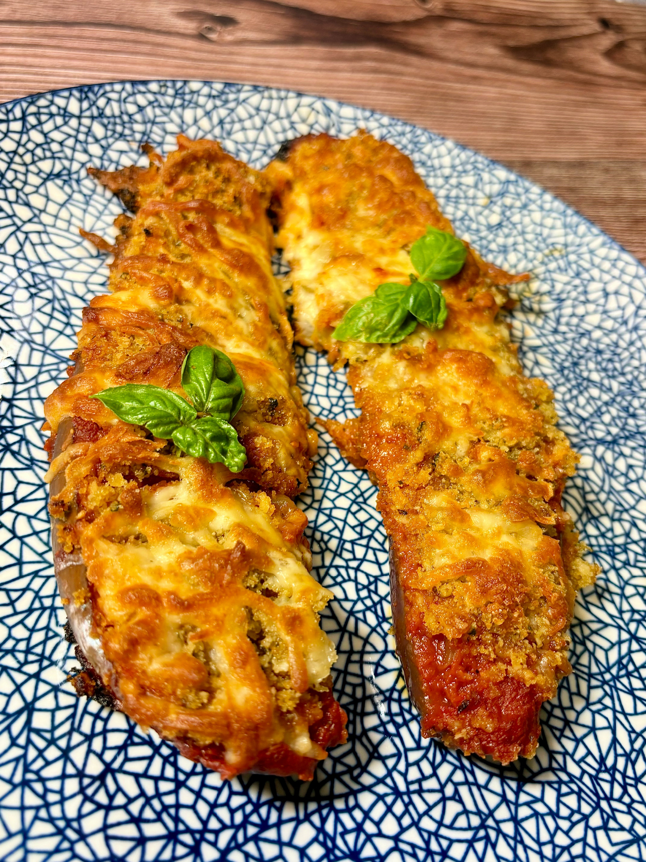Skinny Eggplant Parmesan