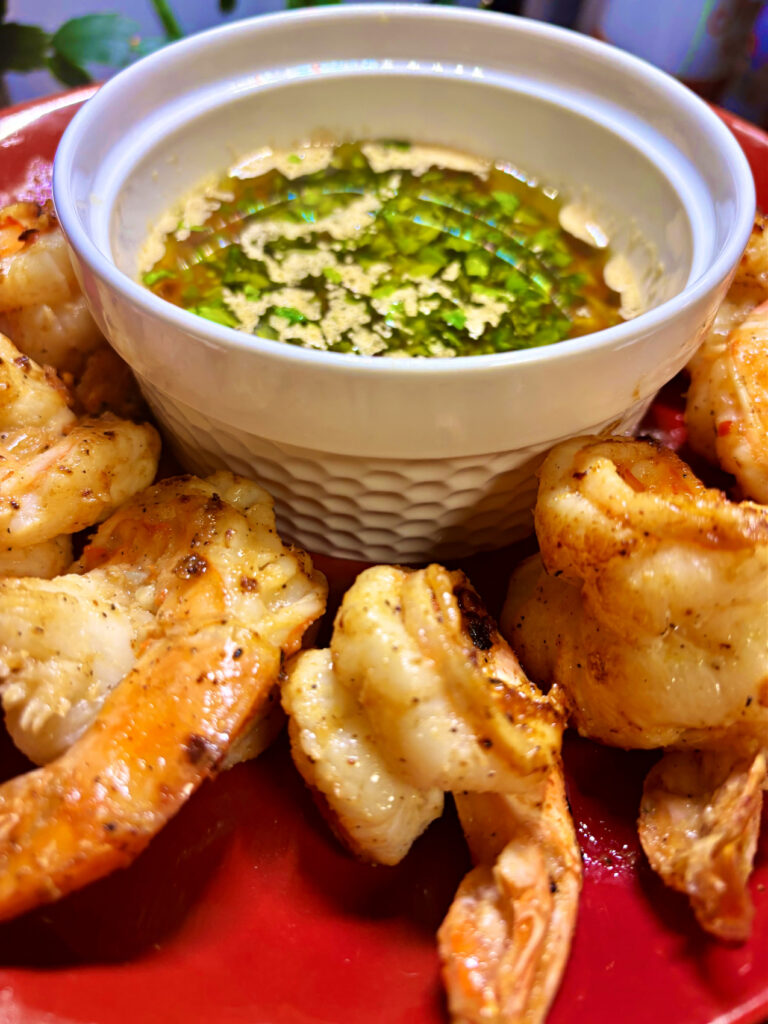 Lemon Garlic Chili Shrimp