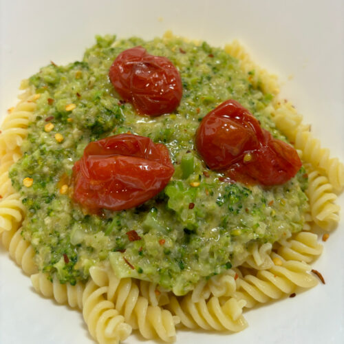 broccoli cream pasta