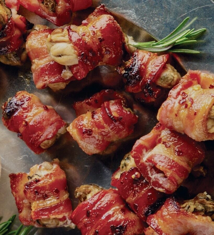 Bacon Wrapped Oysters