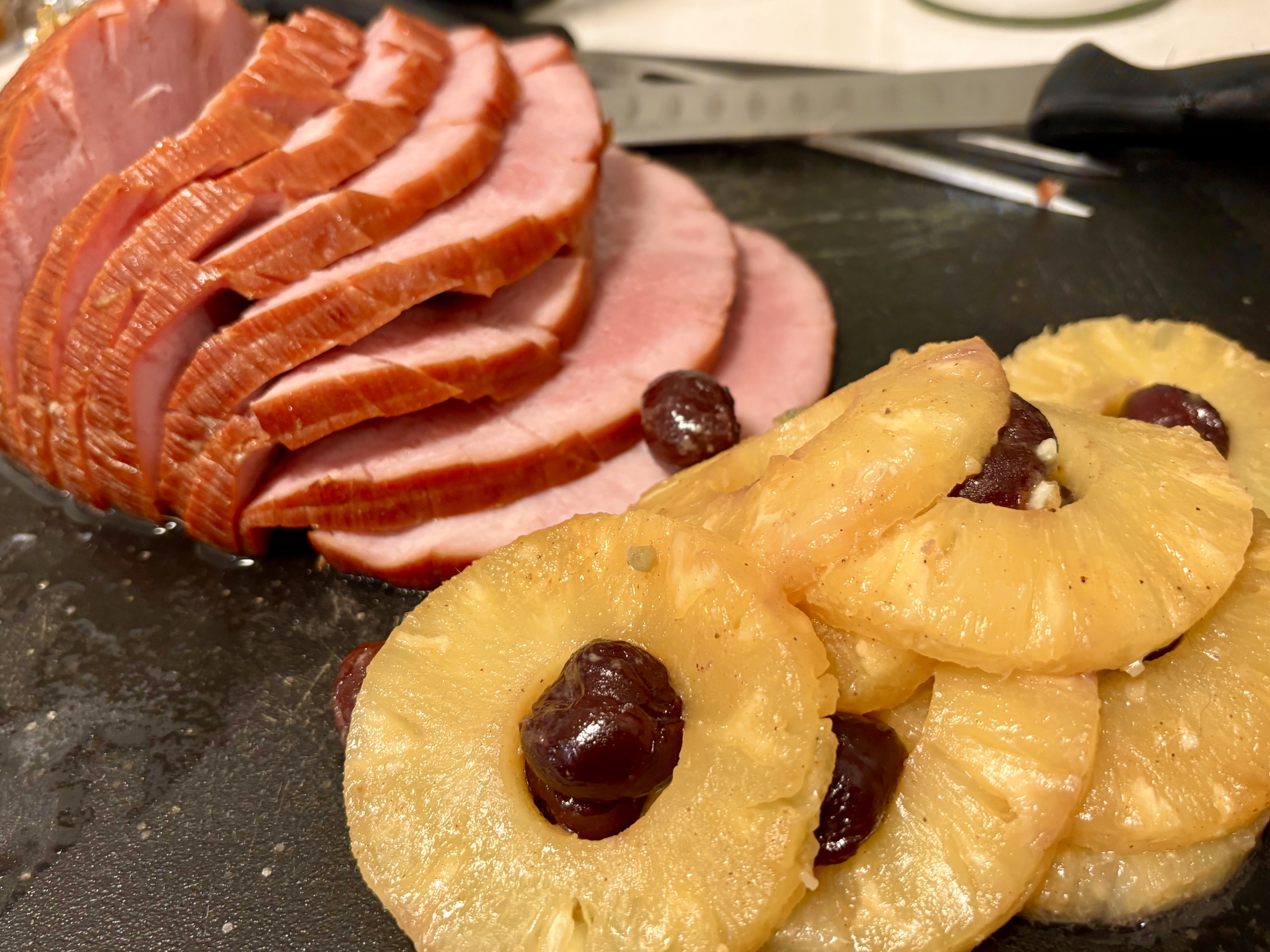 Brown Sugar Pineapple Glazed Ham