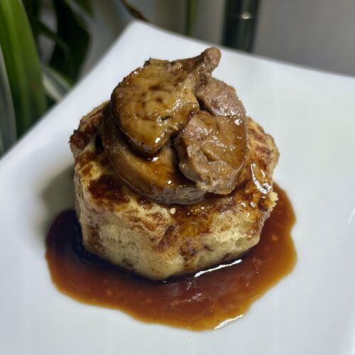 Foie Gras Cinnamon buns