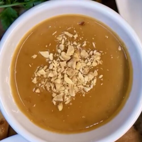 Spicy Peanut dipping sauce