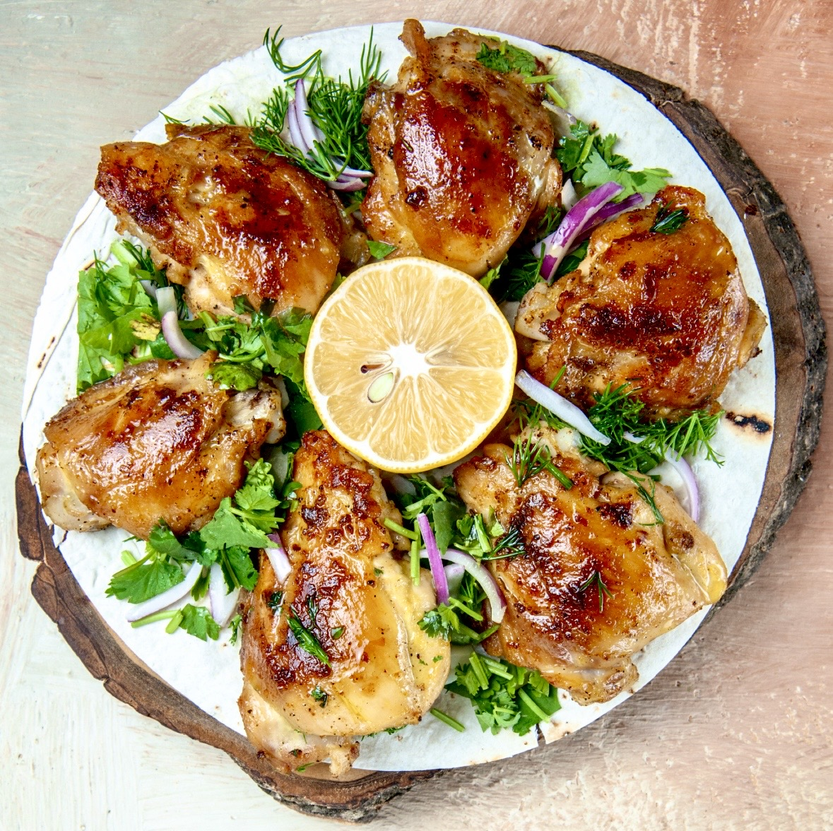 Spiced Lemon Chicken