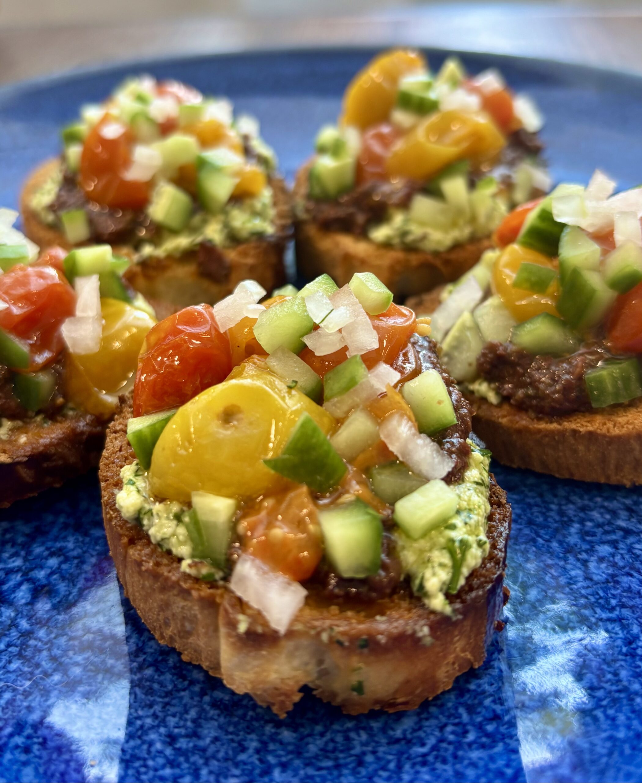 Greek Style Bruschetta