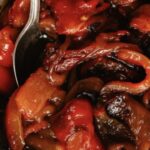 roasted red peppers
