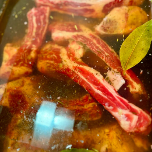 Beef Back Rib Brine