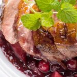 Pork Tenderloin wih Balsamic Cranberry Sauce