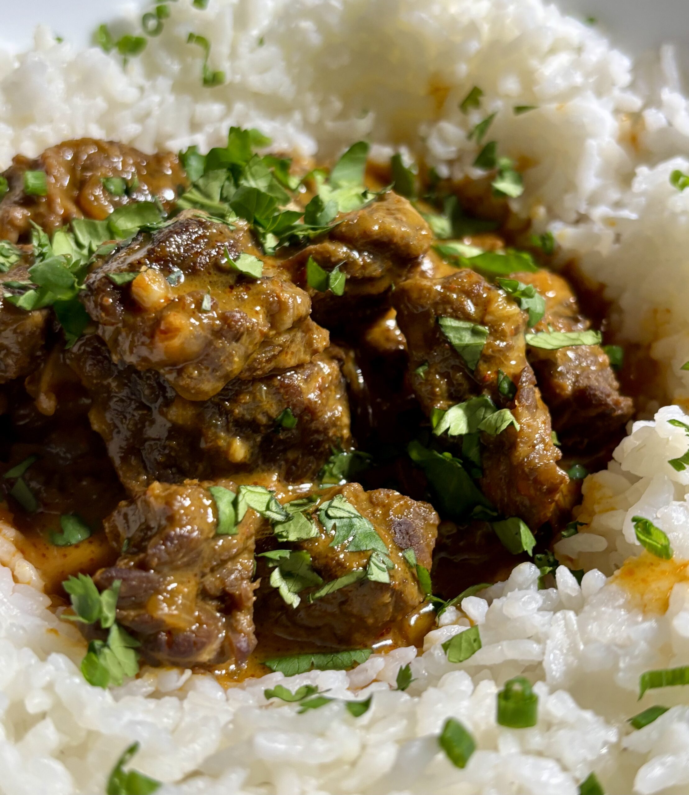Red Thai Curry Braised Beef