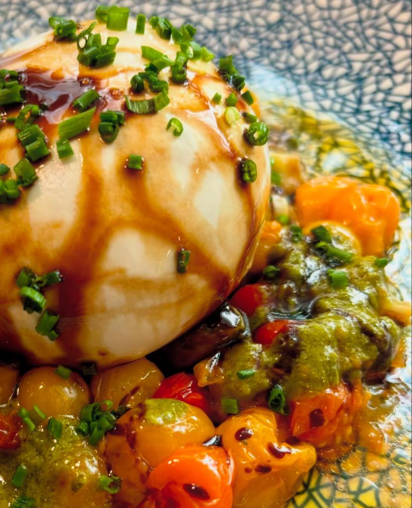 Roasted cherry Tomato with Buratini
