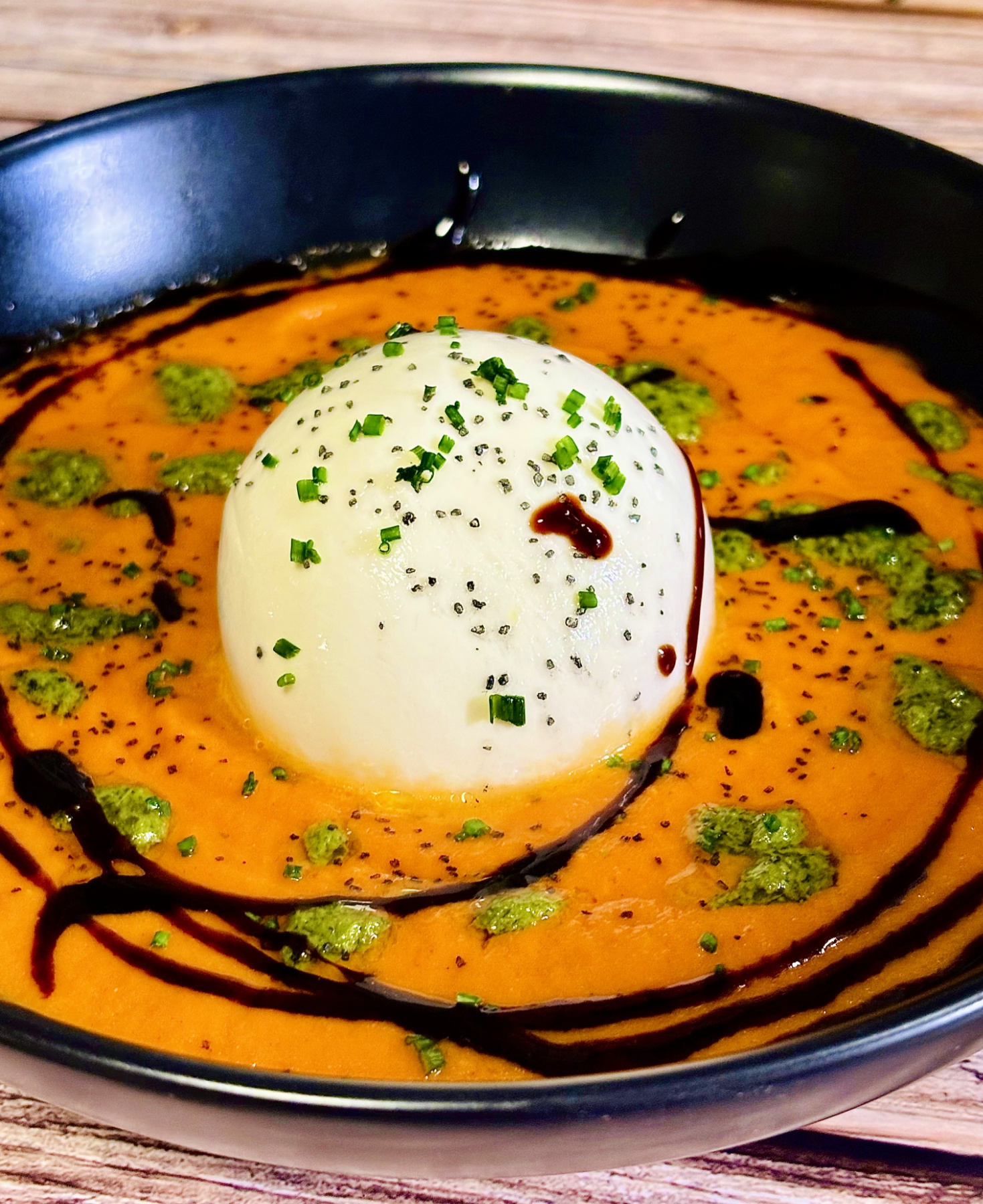 Roasted Tomato & Red Pepper Soup